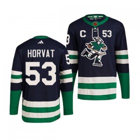 Vancouver Canucks Bo Horvat 53 Adidas 2022-23 Reverse Retro 2.0 Navy Trikot Authentic - Herren